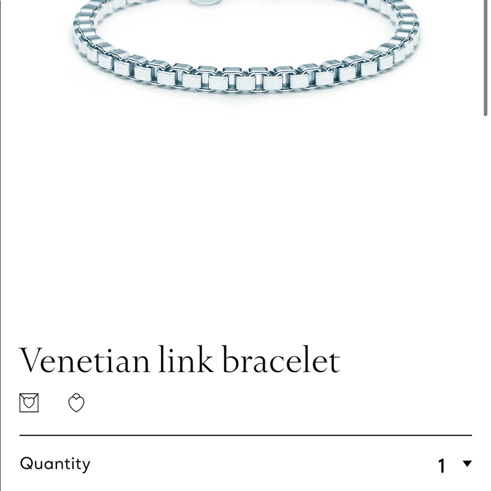 Tiffany Venetian Link Bracelet